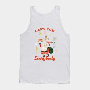 Cats For Everybody - meowy christmas Tank Top